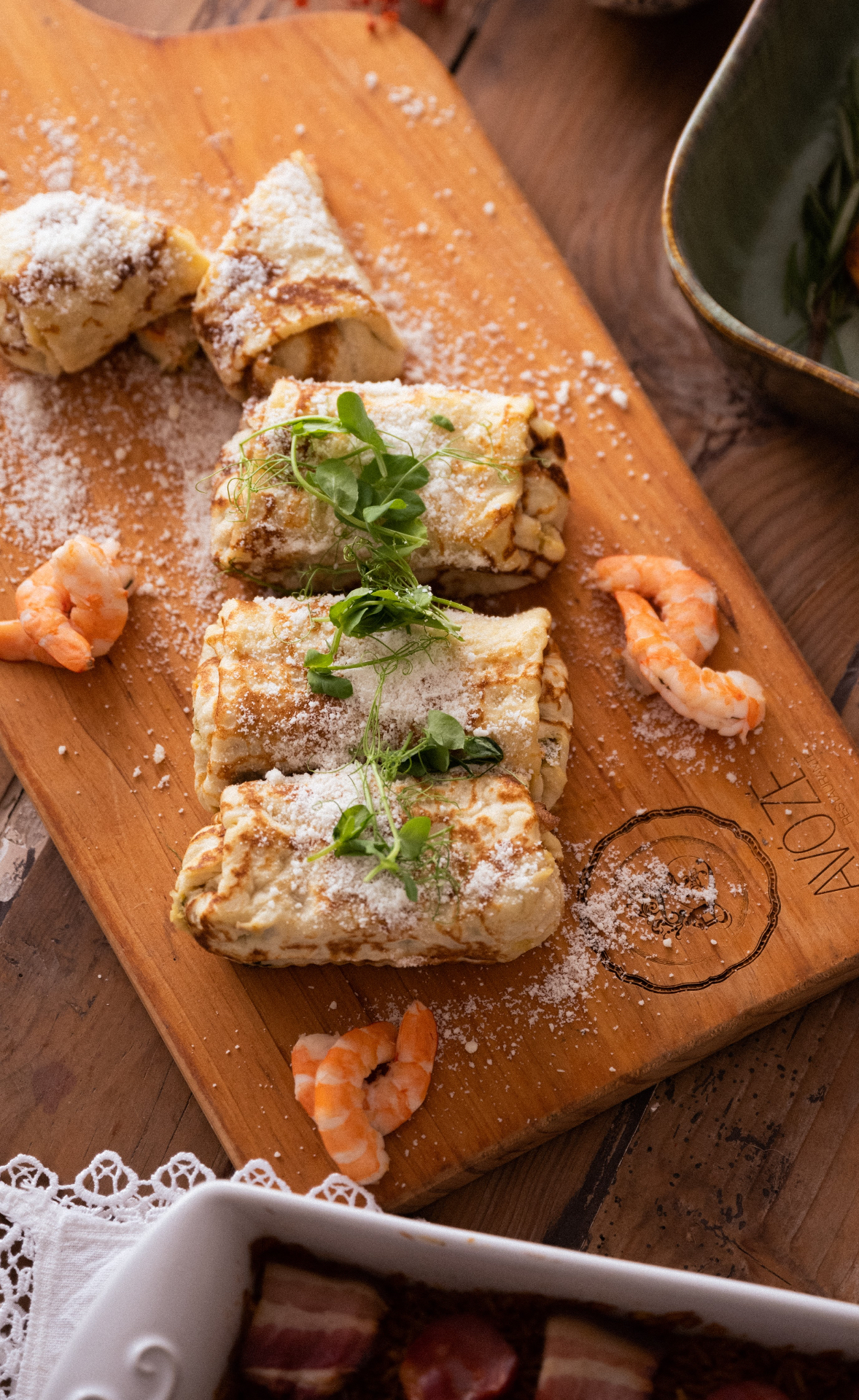 Crepes de Camarão